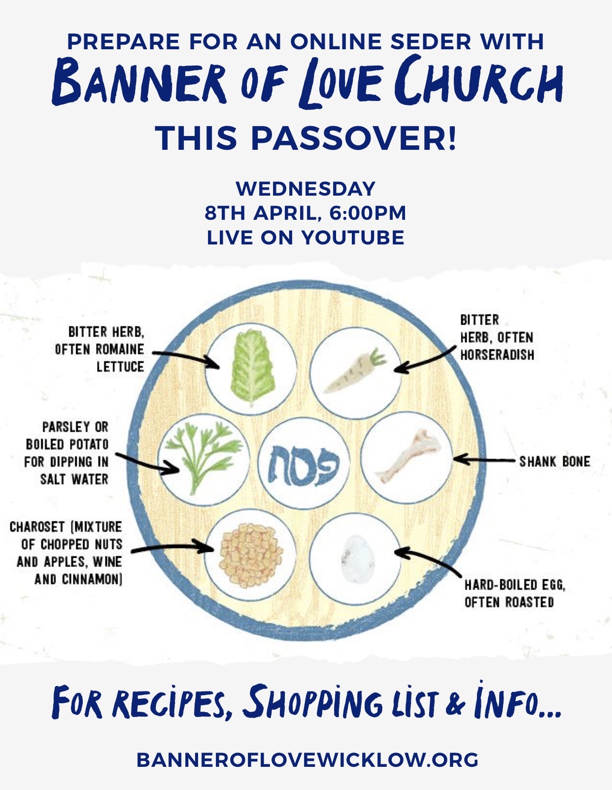 PASSOVER – Banner of Love Church, Wicklow